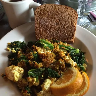 Curry Tofu Hash