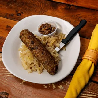 Vegan Curried Vegetable Sausage