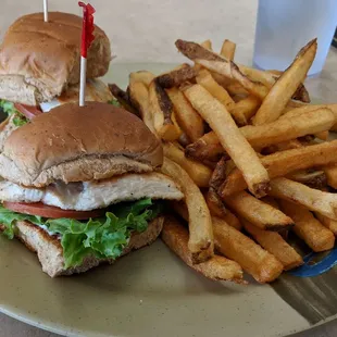 Grilled Chicken Sliders