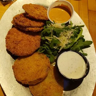 Fried green tomatoes