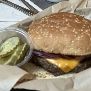 Bacon Bleu Cheese Burger