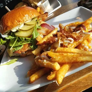 Bourbon Bacon Blue Burger