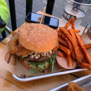 Bleu Balsamic Burger