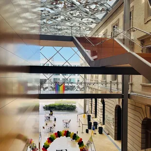 View from 2nd floor