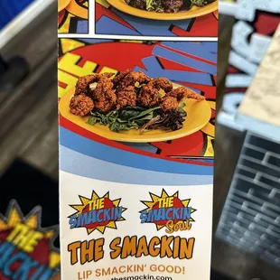 Menu front