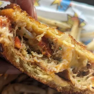 Lobster grilled cheese