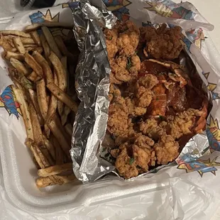 Lobster bites- slapping!