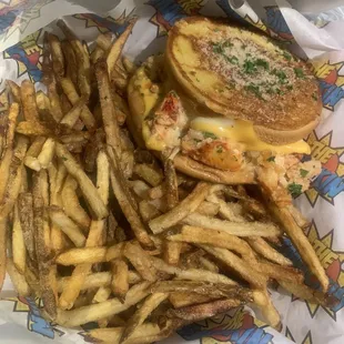 Lobster grilled cheese
