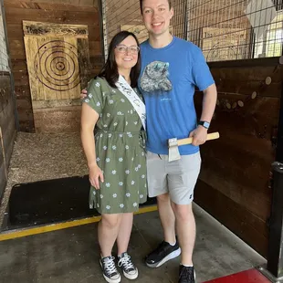 Bride and groom!! Woohoo!!