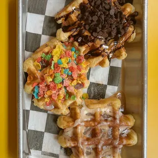 3 Sweet Waffles