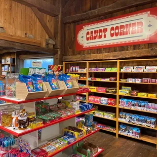 the inside of the store