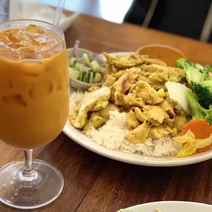 Curry and Thai Tea