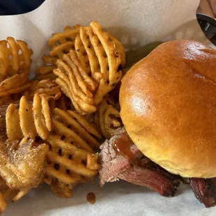 Brisket sandwich