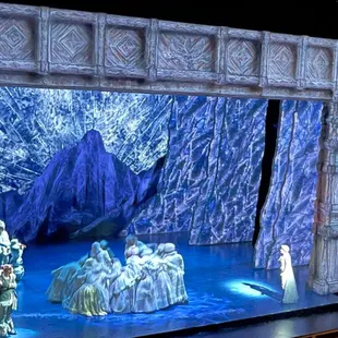 Frozen at Reynolds Hall.