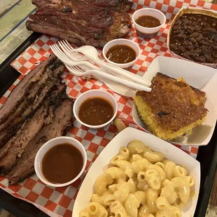 2 meat plate with 2 sides