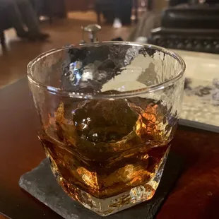 Great bourbon selection
