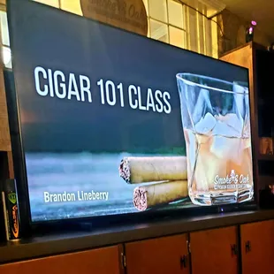 Excited to learn all about cigars