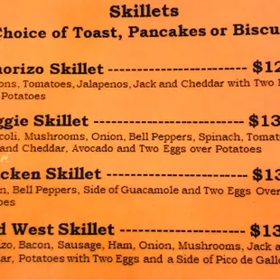 Breakfast Skillets