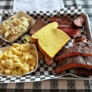 bacon, macaroni, and cheese