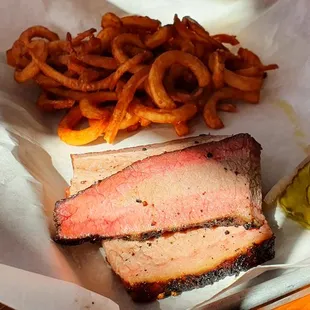Brisket &amp; Curly Fries