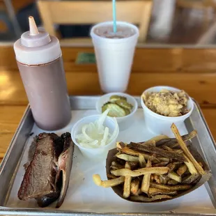1 Meat BBQ Plate (~$15) + Small Drink (~$2)