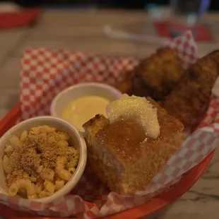 a basket of food