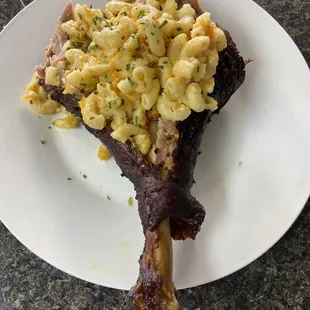 Stuffed Smoked Turkey Leg
