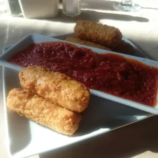 Fried mozzarella