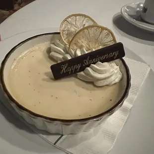 Earl Grey Panna Cotta