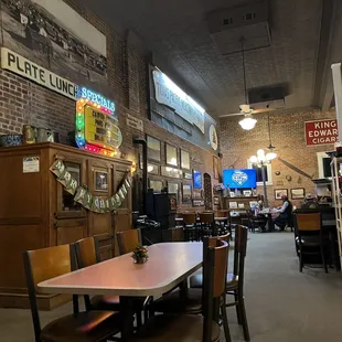 Inside of restaurant