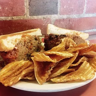 Hot Meatloaf Sandwich