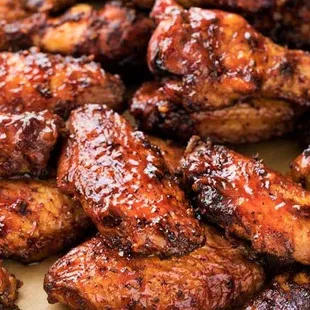arbecued chicken wings