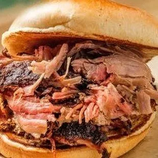  pulled pork sandwich