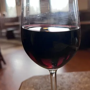 Wine (yes-that's a $9 pour)