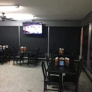 Front seating