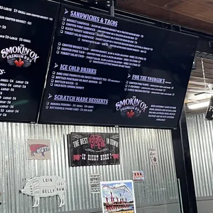 Menu as of 7/1/2022.
