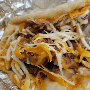 The carne is so delicious for only 5.50. It&apos;s a must have.