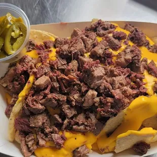 nachos, food