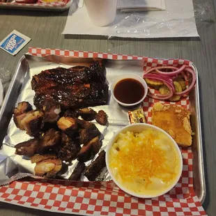ribs, food, bbq ribs