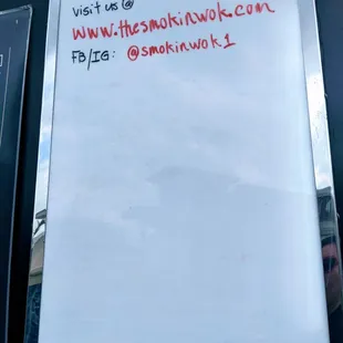 Social Media Handles