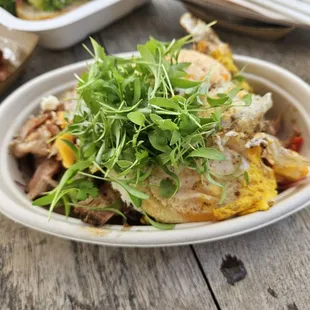 Spectacular (a little messy) Pork tacos