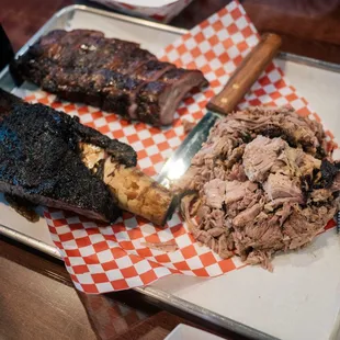 beef rib, pulled pork, spare ribs, 6-17-2023