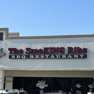 The Front of the Restaurant.