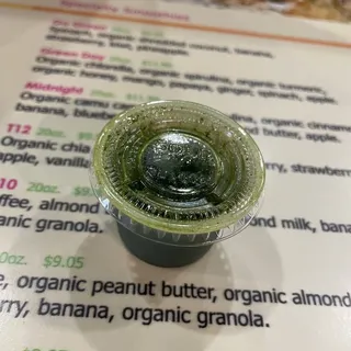 Organic Wheatgrass Shot