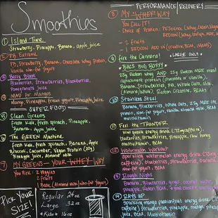 Menu (partial)