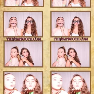 Sabrina Carpenter! enjoying The Snap Booth