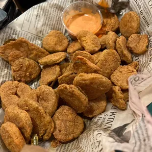 Fried Pickle chips!