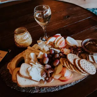 Fruit and Cheese Plate