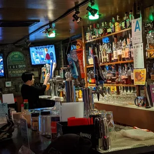 The bar