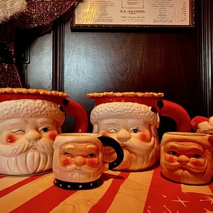 The naughty and nice shot glasses...